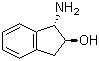 (1S,2S)-1-氨基-2-茚满醇分子结构 (CAS 13286-59-4)