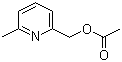 (6-Methylpyridin-2-yl)methyl acetate molecular structure (CAS 13287-64-4)