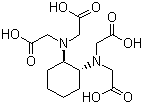 1,2-Cyclohexylenedinitrilotetraacetic acid molecular structure (CAS 13291-61-7)