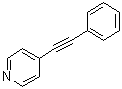 结构式 CAS# 13295-94-8, 4-(2-苯基乙炔基)吡啶