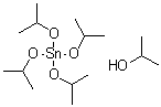 Isopropyl stannate(IV) (5:1) molecular structure (CAS 132951-93-0)