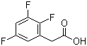 结构式 CAS# 132992-28-0, 2,3,5-三氟苯乙酸