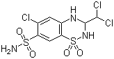 三氯噻嗪分子结构 (CAS 133-67-5)