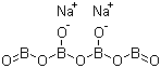 structure of CAS# 1330-43-4, Sodium tetraborate;Disodium tetraborate
