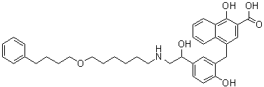 Salmeterol Impurity H molecular structure (CAS 1330076-52-2)