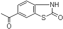 structure of CAS# 133044-44-7, 6-Acetyl-2(3H)-benzothiazolone
