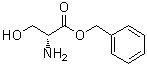 D-丝氨酸苄酯分子结构 (CAS 133099-79-3)