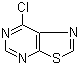 结构式 CAS# 13316-12-6, 7-氯噻唑并[5,4-d]嘧啶