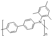 Poly[[(2,4,6-trimethylphenyl)imino][1,1'-biphenyl]-4,4'-diyl] molecular structure (CAS 1333317-99-9)