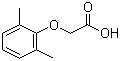 结构式 CAS# 13335-71-2, 2,6-二甲基苯氧基乙酸
