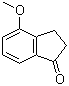 结构式 CAS# 13336-31-7, 4-甲氧基-1-茚酮