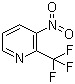 3-Nitro-2-(trifluoromethyl)pyridine molecular structure (CAS 133391-63-6)