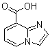 Imidazo[1,2-a]pyridine-8-carboxylic acid molecular structure (CAS 133427-08-4)