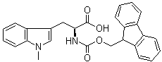 N-[(9H-Fluoren-9-ylmethoxy)carbonyl]-1-methyl-L-tryptophan molecular structure (CAS 1334509-86-2)
