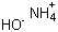 Ammonium hydroxide molecular structure (CAS 1336-21-6)