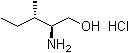 [S-(R*,R*)]-2-Amino-3-methyl-1-pentanol hydrochloride molecular structure (CAS 133736-94-4)