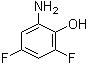 2-Amino-4,6-difluorophenol molecular structure (CAS 133788-83-7)