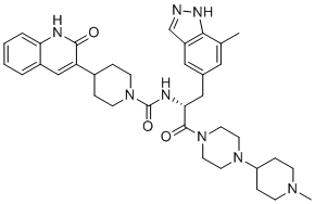 Zavegepant molecular structure (CAS 1337918-83-8)