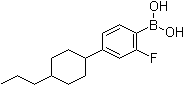 [4-(4-Propylcyclohexyl)-2-fluorophenyl]boronic acid molecular structure (CAS 1337992-05-8)
