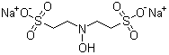 2,2'-(Hydroxyimino)bisethanesulfonic acid disodium  molecular structure (CAS 133986-51-3)