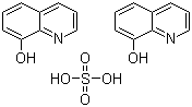 8-Hydroxyquinoline sulfate molecular structure (CAS 134-31-6)