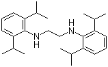 N,N'-Bis(2,6-diisopropylphenyl)ethylenediamine molecular structure (CAS 134030-22-1)