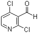 structure of CAS# 134031-24-6, 2,4-Dichloropyridine-3-carboxaldehyde