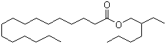structure of CAS# 1341-38-4, Isooctyl palmitate;Palmitic acid 2-ethylhexyl ester