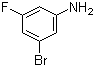 3-Bromo-5-fluoroaniline molecular structure (CAS 134168-97-1)