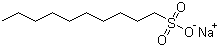structure of CAS# 13419-61-9, Sodium decane-1-sulfonate;1-Decanesulfonic acid sodium salt