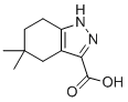 structure of CAS# 1342547-91-4, 5,5-dimethyl-4,5,6,7-tetrahydro-1H-indazole-3-carboxylic acid