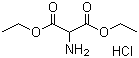 Diethyl aminomalonate hydrochloride molecular structure (CAS 13433-00-6)