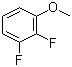 2,3-Difluoroanisole molecular structure (CAS 134364-69-5)