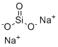 structure of CAS# 1344-09-8, Sodium silicate ;Sodium orthosilicate; Silicic acid sodium salt