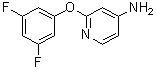2-(3,5-Difluorophenoxy)-4-pyridinamine molecular structure (CAS 1344369-12-5)