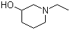 structure of CAS# 13444-24-1, 1-Ethyl-3-hydroxypiperidine;1-Ethyl-3-piperidinol