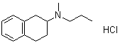 1,2,3,4-Tetrahydro-N-methyl-N-propyl-2-naphthalenamine hydrochloride molecular structure (CAS 134467-74-6)