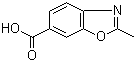 2-Methyl-1,3-benzoxazole-6-carboxylic acid molecular structure (CAS 13452-14-7)