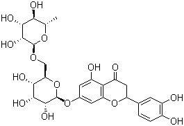Eriocitrin molecular structure (CAS 13463-28-0)