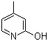 结构式 CAS# 13466-41-6, 2-羟基-4-甲基吡啶
