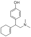 rac Dehydro-O-desmethyl Venlafaxine molecular structure (CAS 1346600-38-1)