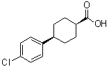 cis-4-(4-Chlorophenyl)cyclohexanecarboxylic acid molecular structure (CAS 1346600-43-8)