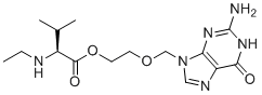 N-Ethyl valacyclovir molecular structure (CAS 1346747-69-0)
