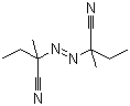 structure of CAS# 13472-08-7, 2,2'-Azodi(2-methylbutyronitrile);2,2'-Azobis[2-methylbutanenitrile]