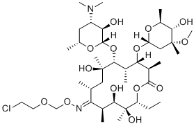 Roxithromycin Impurity J molecular structure (CAS 134834-12-1)
