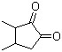 3,4-二甲基-1,2-环戊二酮分子结构 (CAS 13494-06-9)
