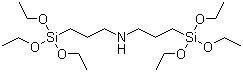 structure of CAS# 13497-18-2, Bis[3-(triethoxysilyl)propyl]amine