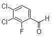 3,4-Dichloro-2-fluorobenzaldehyde molecular structure (CAS 1349718-54-2)