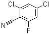 2,4-Dichloro-6-fluorobenzonitrile molecular structure (CAS 1349718-98-4)