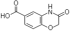 3-氧代-3,4-二氢-2H-苯并[1,4]恶嗪-6-羧酸分子结构 (CAS 134997-87-8)